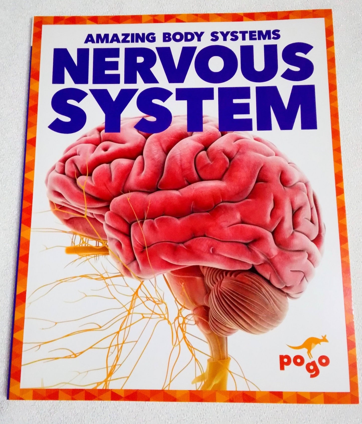 Book cover of 'Amazing Body Systems: Nervous System' by Pogo on a white background