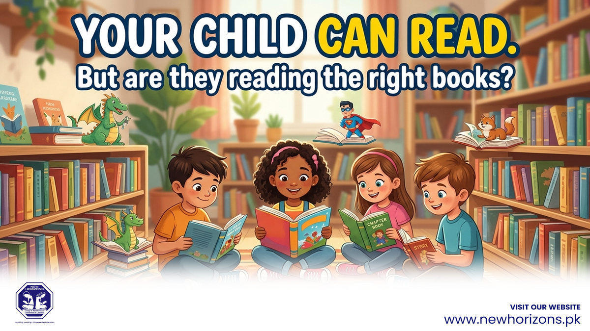 Your child can read. But are they reading the right books? – New Horizons