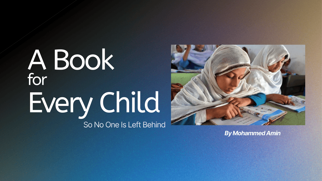 A Book for Every Child — So No One Is Left Behind